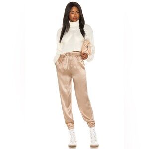 Lovers & Friends Maelle Jogger In Champagne Size XS Style No. LOVF-WP468